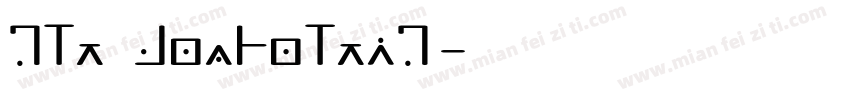 GLT DashalTig字体转换